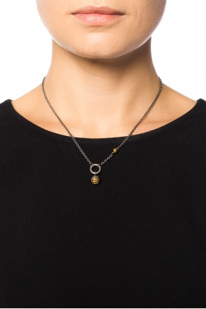 Silver necklace with charms, zdjęcie 2 Silver necklace with charms od Bottega Veneta